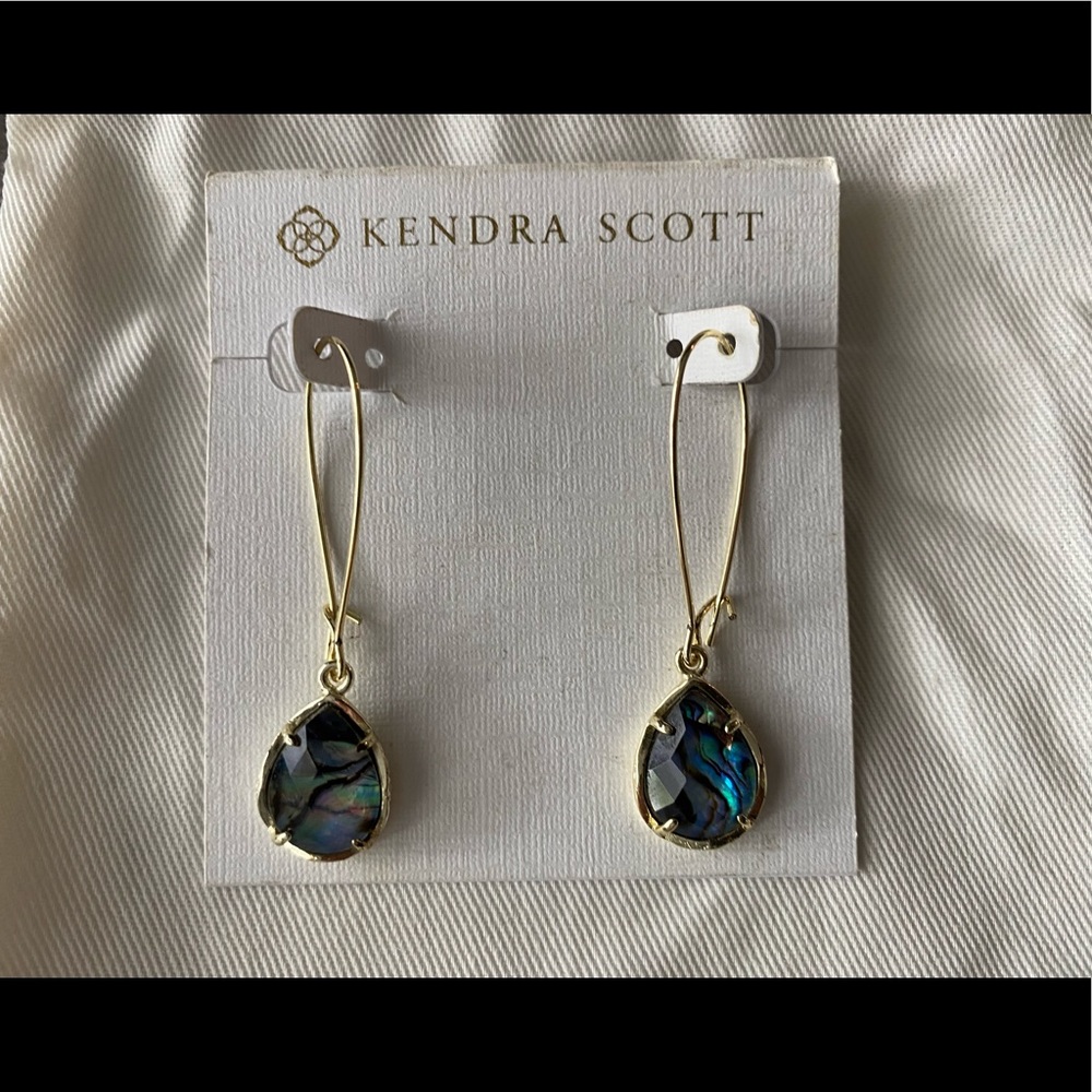Kendra Scott Dee Drop Earrings in Abalone